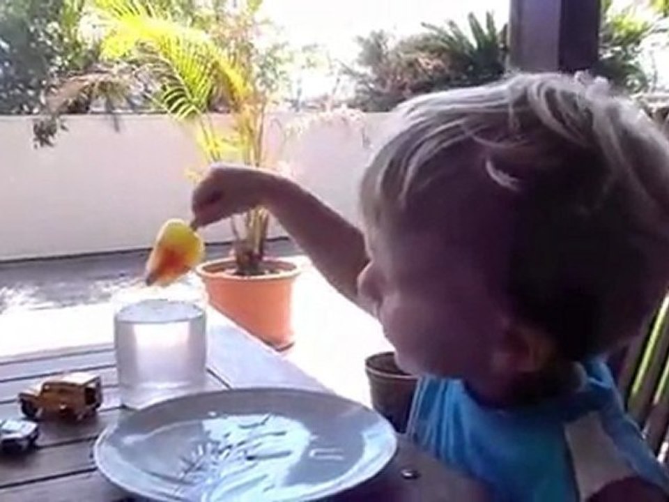 Glace à l'eau