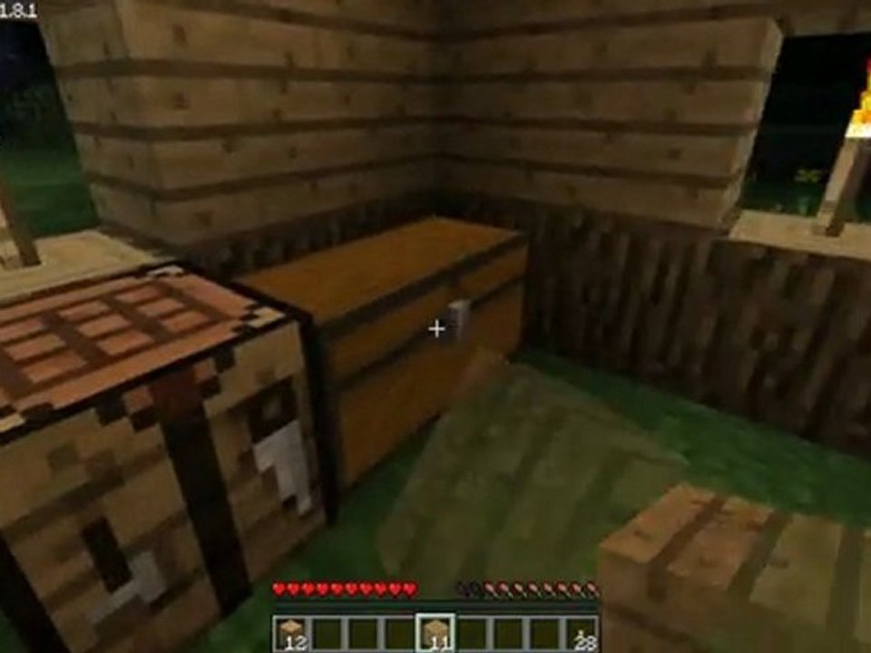 [Minecraft] Aventure Suivie - Partie 1 : Creation d'un abri