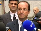 Primaire : François Hollande vote à Tulle