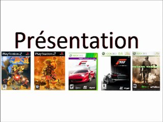 Presentation des futurs jeux a filmer