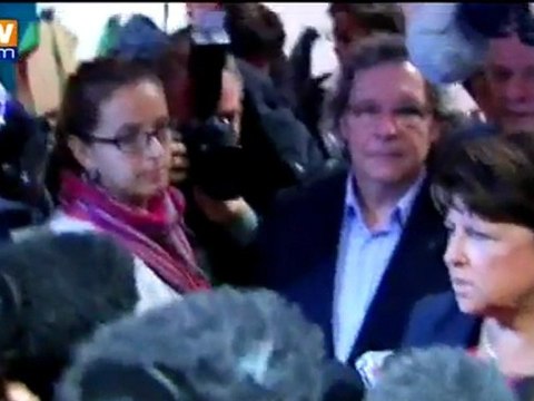 Primaire : Martine Aubry vote à Lille