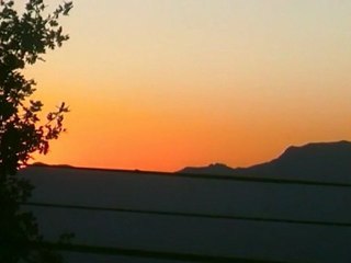 lever de soleil en corse pres de corte