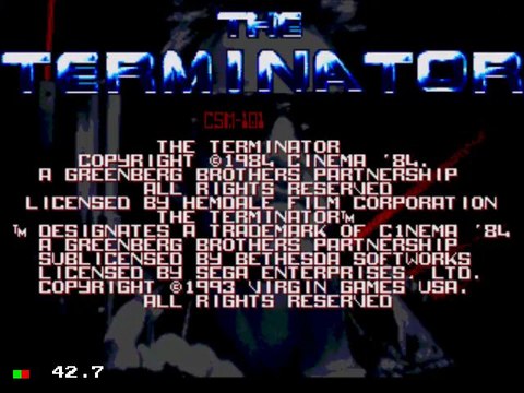 [Cycle Sega CD] The Terminator Pt.1 (Coop Aijek)