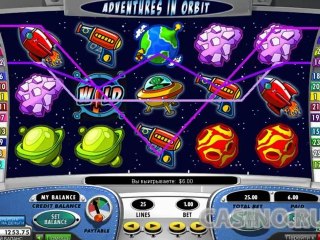 Игровой автомат Adventures in orbit | Casino.ru