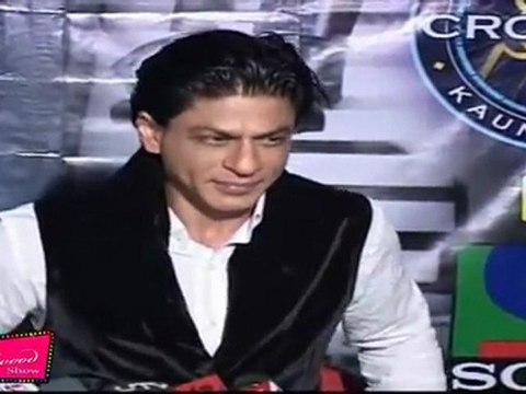 Shahrukh Khan Promotes Ra.one At KBC