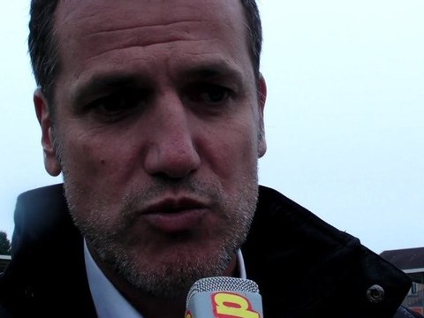 Rugby Federale 1 - Christophe Niogret reagit apres USB - Stade Phoceen