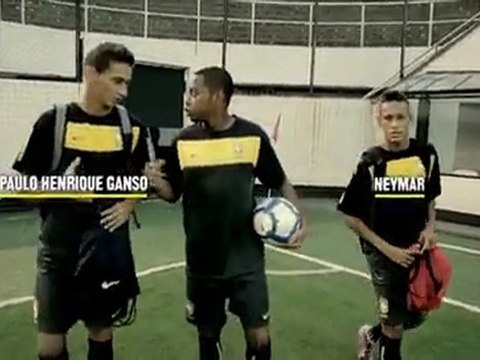 Défis entre Robinho Ganso et Neymar