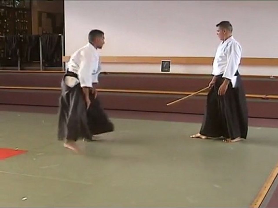 Gyaku-hanmi Katate-Dori Shiho-Nage Omote
