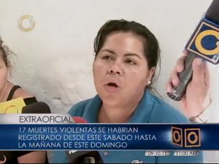 Extraoficialmente hubo 17 muertes en Caracas