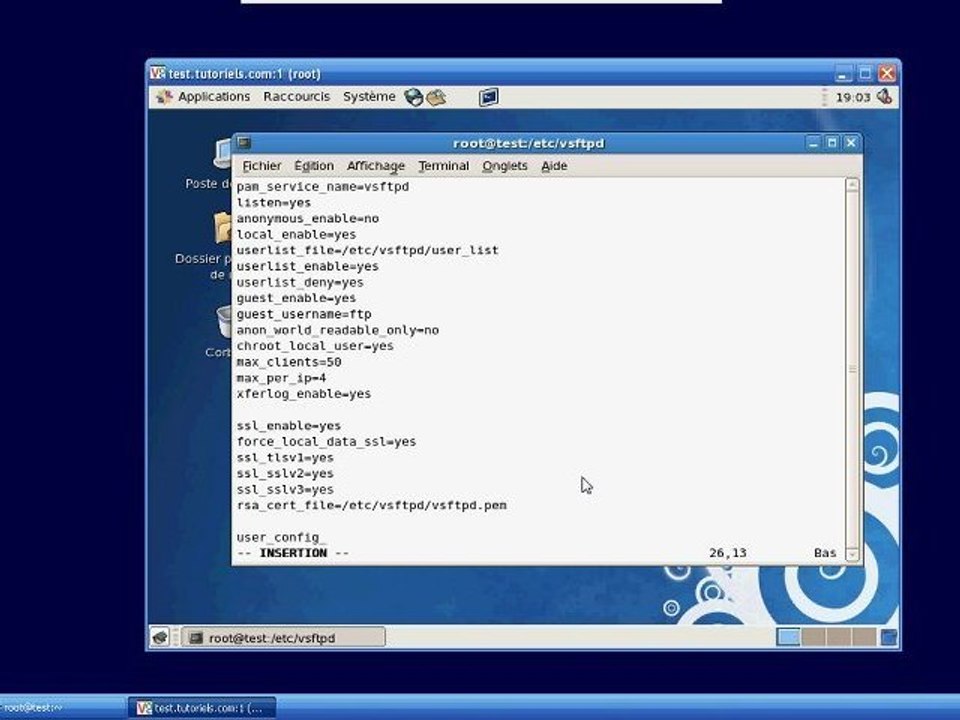 WebTutos - Tutoriel - VSFTP (over SSL)