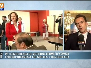 Primaire PS : l’attente des résultats dans les QG