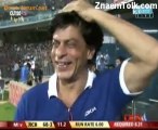 SRK at Bangalore Royal Challengers v Mumbai Indians at Chennai 09-10-2011