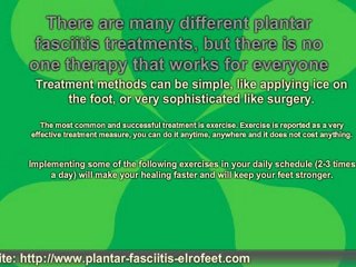What are Plantar Fasciitis Exercises?