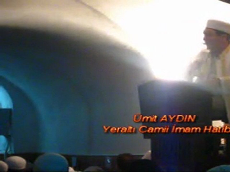 Yeraltı Camii İmam Hatibi / Hafız Ümit AYDIN