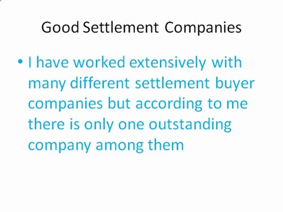 cash for structured settlements