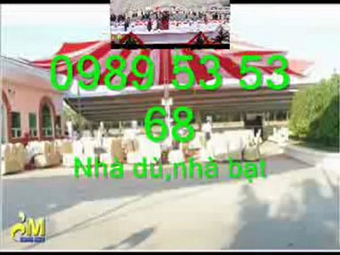 Cho thuê nhà dù,nhà bạt-0989 53 53 68