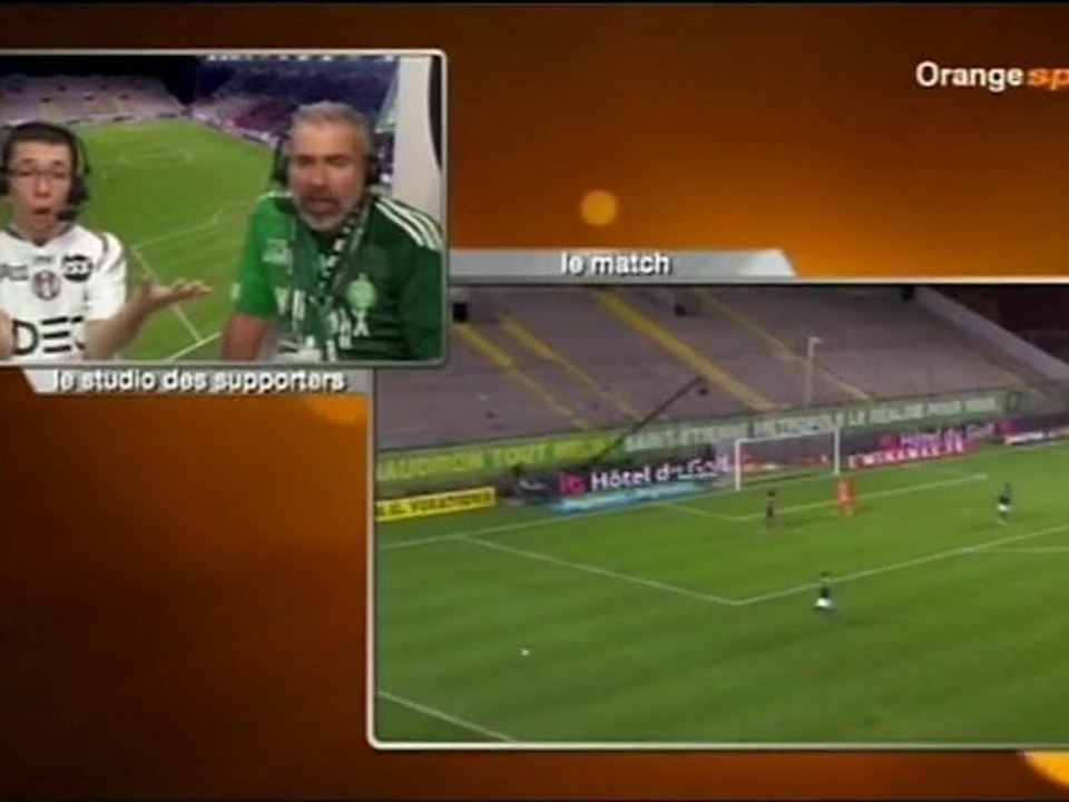 Studio des supporters ASSE - TFC  (7eme journée 2011)