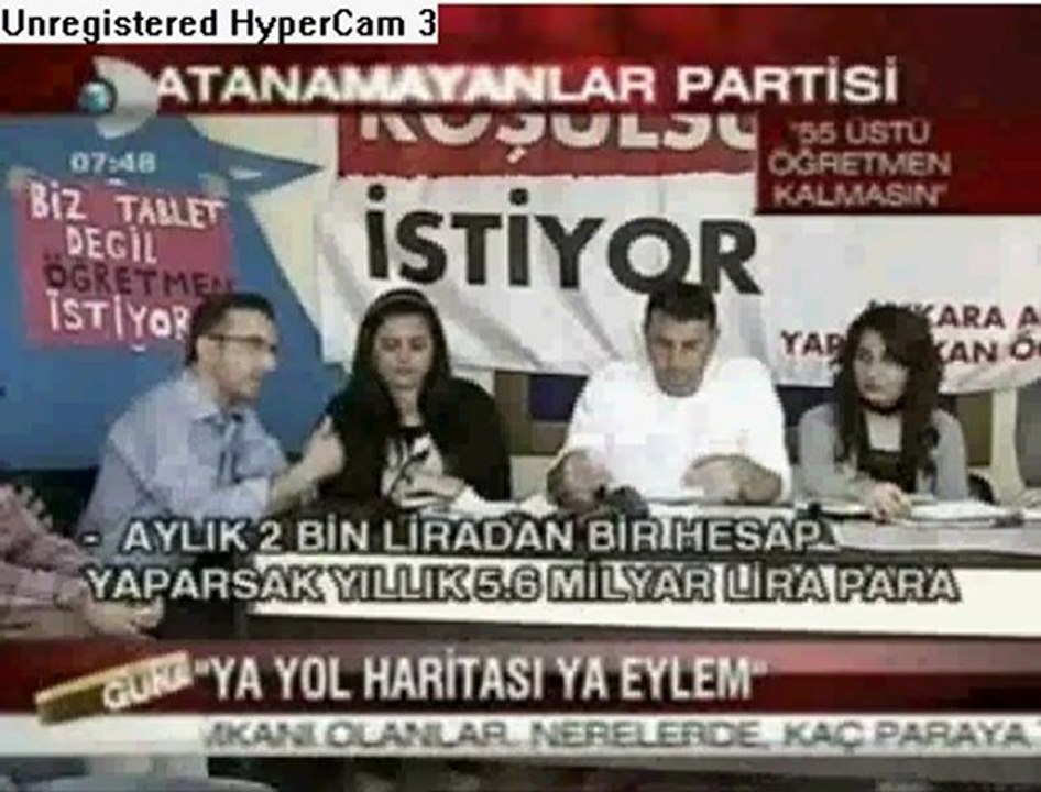 Kanal_D Ataması yapılmayan öğretmenler parti kursa meclise girer