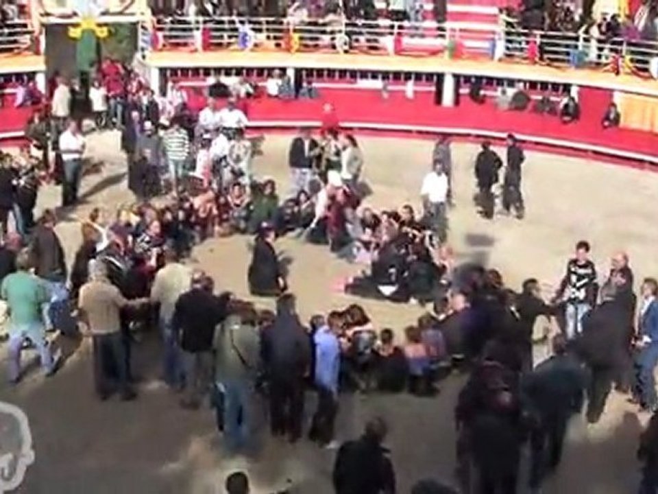 Rassemblement anti corrida arène Rodilhan