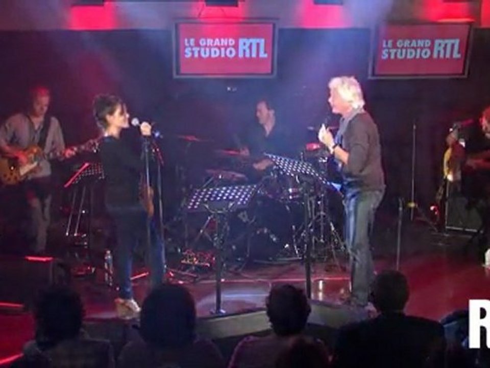 Joyce Jonathan & Gerard Lenorman - Quelquechose et moi en live dans le Grand Studio RTL