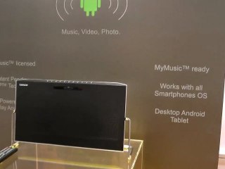 LENCO : présentation d'un speaker Androïd sans fil (avec routeur wifi)