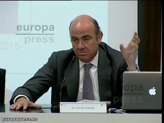 De Guindos: "Es vital cumplir con el déficit del 4,4%"