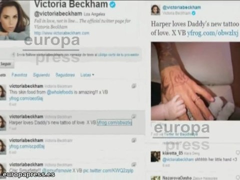 Beckham nos enseña su nuevo tatuaje