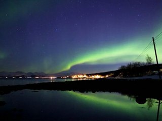 Aurora Borealis timelapse HD - Tromsø 2010