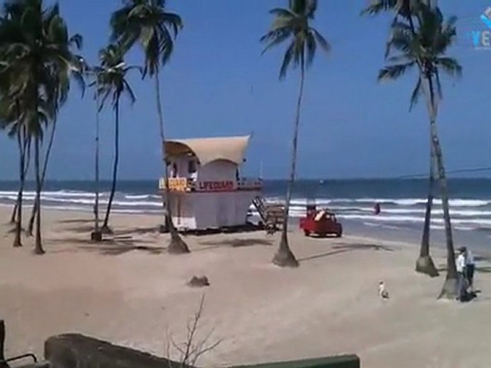 Sunset view at  Beach in Goa