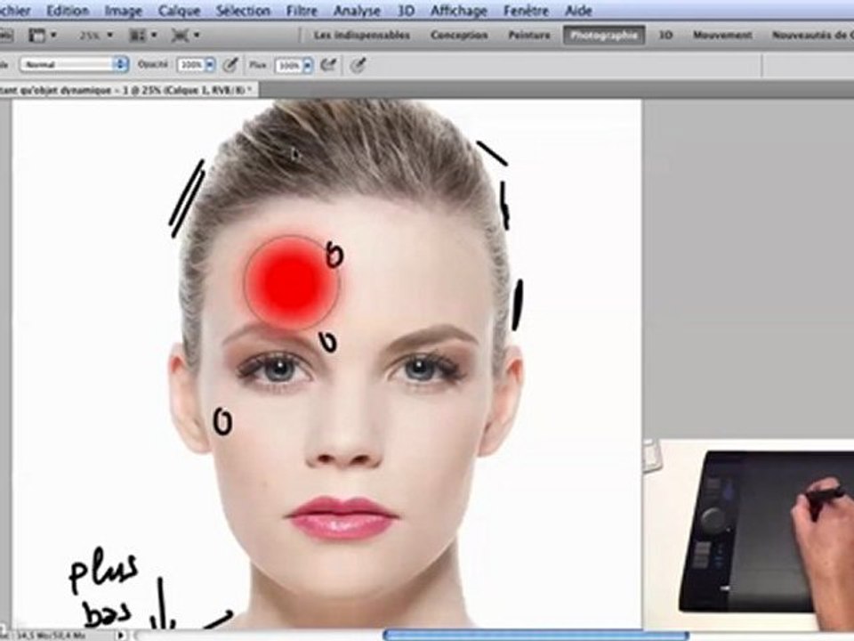 Wacom MasterClass Vol. 1 - Choix des retouches à effectuer