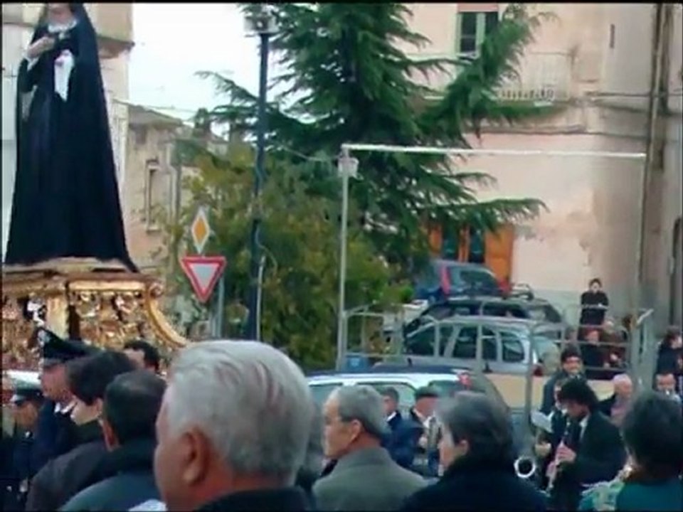 Montesciagolo, Basilcate, procession du vendredi saint