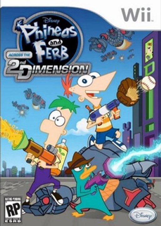 Phineas and Ferb Across the Second Dimension PAL WII ISO Game Download 2011