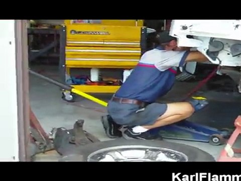 Karl Flammer Ford Collision Department tour