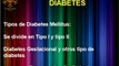 CARACTERISTICAS DE LA DIABETES MELLITUS (NUTRICION Y SALUD)