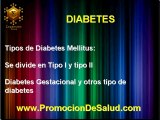 DIABETES MELLITUS TIPO I Y TIPO II (NUTRICION Y SALUD)