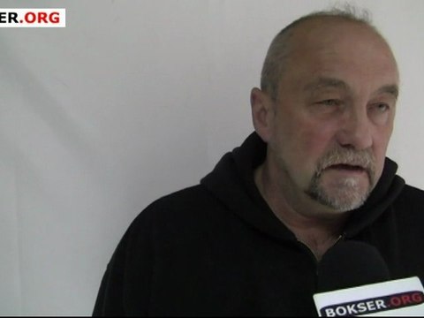 Andrzej Gmitruk przed walką Wilczewski-DeGale