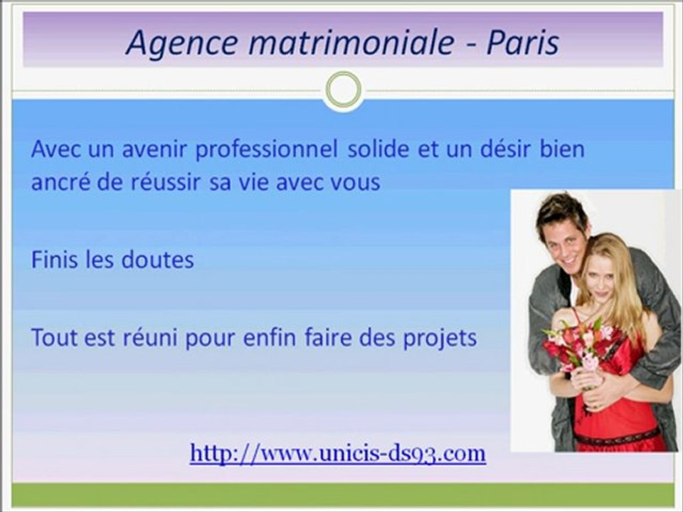 Agence matrimoniale : démarrer sa vie de femme,avoir un enfant