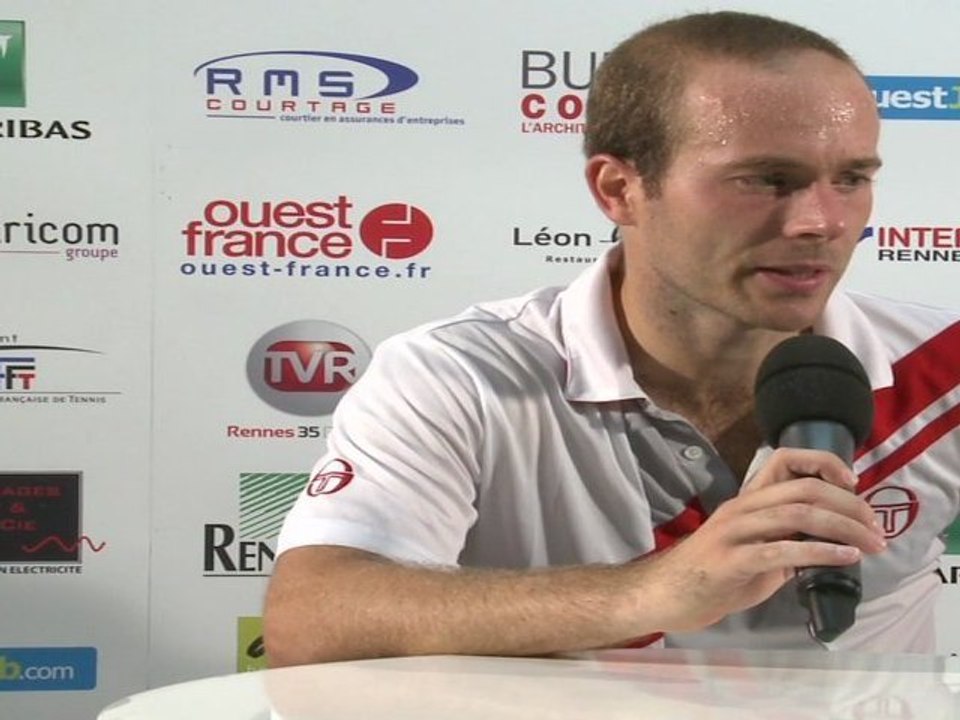 Olivier  Rochus s'en sort bien
