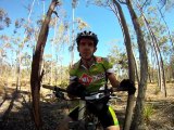 How to Ride Faster on a Mountain Bike Between Narrow Gaps