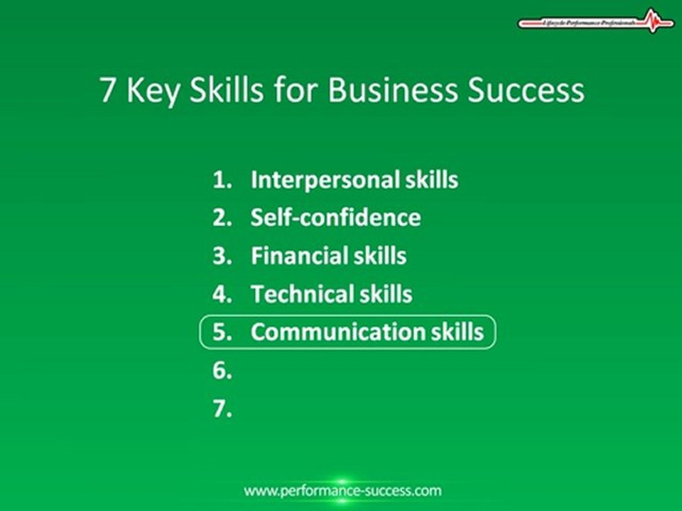 7 Business Success Skills To Grow Your Business