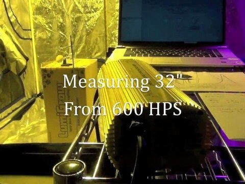 LED Grow Light Testing - Compared to a 400 & 600 Watt HPS LED Grow Lights GrowRoom