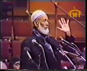 part 3 مناظرة  هل عيسى رب ؟  للشيخ أحمد ديدات مع القس انيس شروش