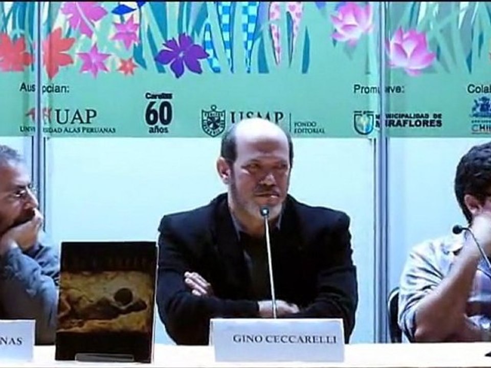 Presentación del Libro CECCARELLI en la 31 Feria del Libro Ricardo Palma