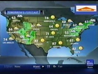 TWC Satellite Local Forecast from October 2011 #18