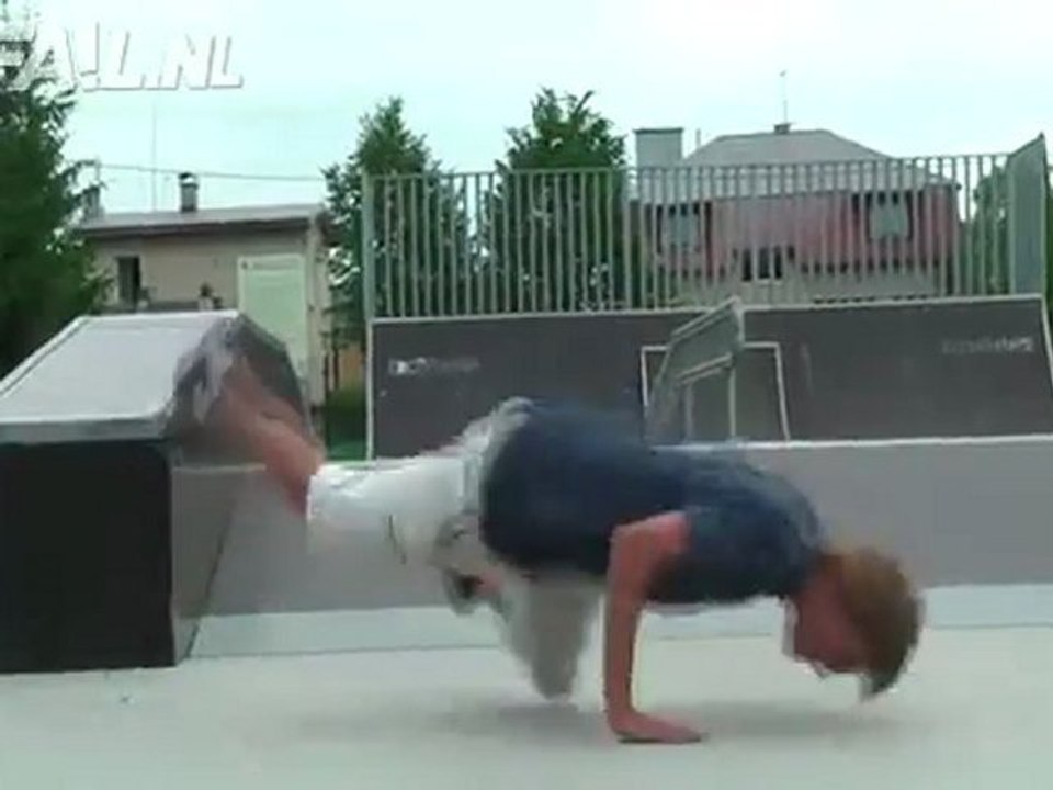 Nieuwe skate truc fAIL