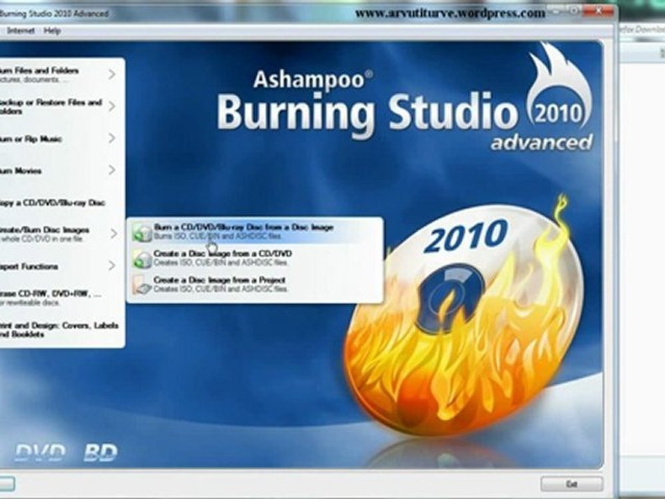 CD DVD Burning Software legal license - Ashampoo Burning Studio 2010