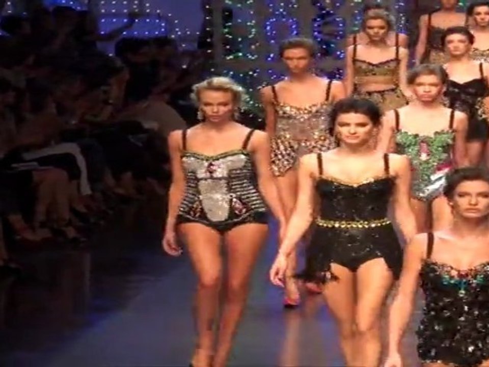 D&G Spring Summer 2012 Dolce & Gabbana WOMENSWEAR SS 2012 FASHION SHOW