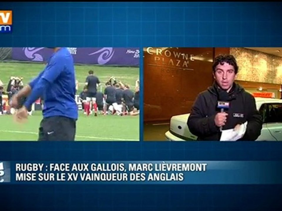 Rugby : les choix de Lièvremont pour France-Galles