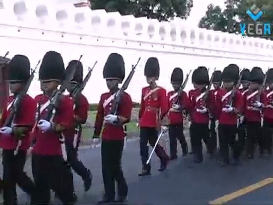 Thailand king's guards