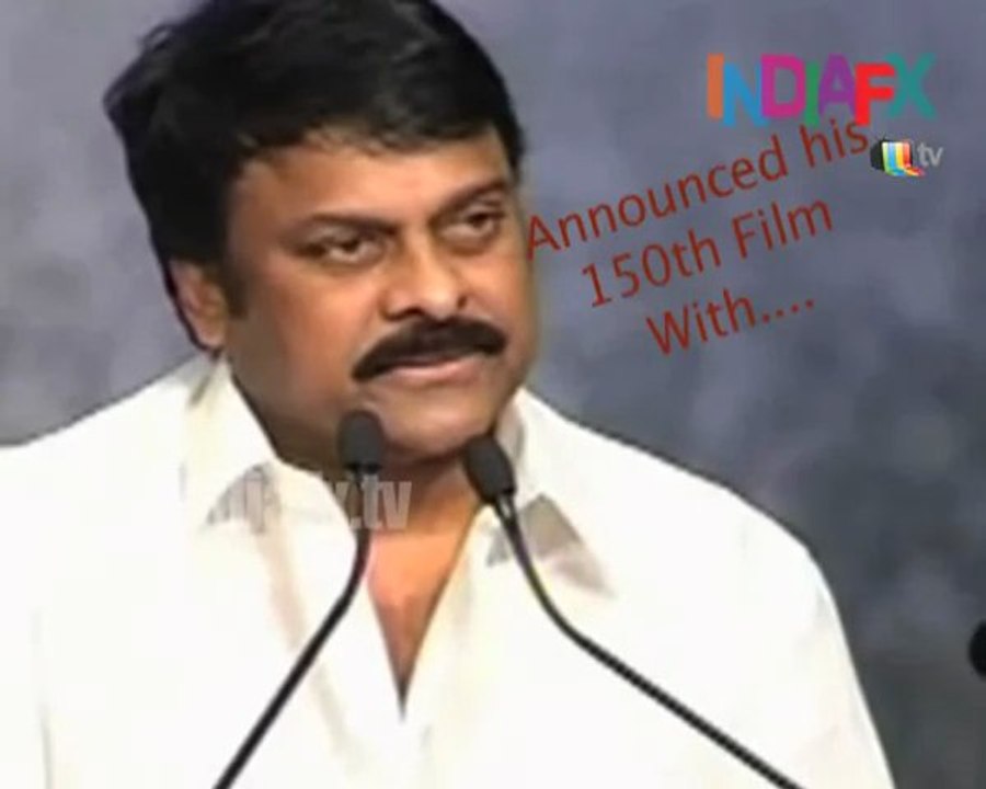 Tolly Town - Chiranjeevi Announced his 150th film